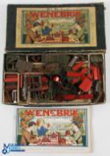 Wenebrik Construction Game c.1916 - For building Houses, Castles etc, appears complete with some 200