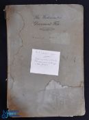 Genealogy - Sir Ernest Dowson an interesting file of papers with considerable correspondence to