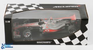 Jenson Button 2010 Vodafone McLaren Mercedes MP4-25 Minichamps 1:18 Diecast Model 530 101801 -