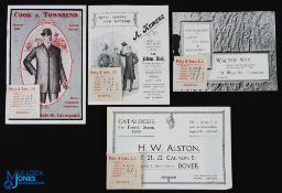 H W ALSTON, Cannon Street, Dover- 1909 - 8 page catalogue illustrating Gentleman's and Boy's