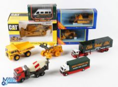 Diecast Toy Selection (9) to include Norscott Cat D11R Track Type Tractor 55025, KS Plant Hire