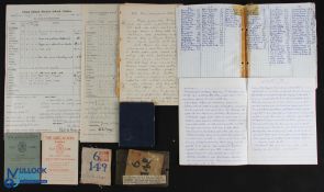 WWII China/Japan Weihsien Civilian Assembly Internment Centre Camp PoW Prisoner of War ID Tags,