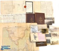 Ephemera - carton containing a good selection including a colourful German sticker book featuring