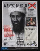 Autograph - Robert O'Neill Shot Osama Bin Laden Limited Edition display - The Operator Seal Team
