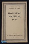 Housing Manual published for the Ministry of Works 1944- An extensive 104 page publishment with 24