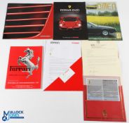 Ferrari Testarossa sales brochure, Booklets, to include a 1984 sales catalogue, Ferrari Guide to