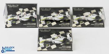 Jenson Button Winner Limited Edition '2009 Brawn Year Winner' Minichamps Diecast Formula 1 Model