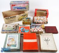 Collection of Period Toy Empty Boxes, a lifetime of trying to find the toy that fits, to include -