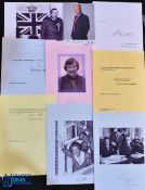 Autographs Two small autograph books -containing the signatures of celebrities including: Pete