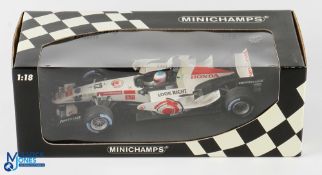 Jenson Button 2006 Honda RA106 Minichamps Diecast Model 1:18 100 060012 - boxed
