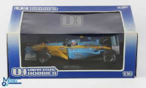 Jenson Button 2002 R202 Renault Universal Hobbies Diecast Model No 15 2191 - boxed