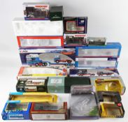Collection of Corgi, Joal, Burago Diecast Empty Boxes a mixed lot of empty boxes for trucks,