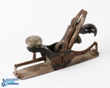 Stanley no. 113 compass plane/circular plane. Stanley Rule & Level Company, made in USA