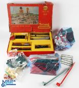 Period Toys to include a Tri-ang RE train set - in well used condition, a selection of Bako parts, a