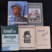 WWII - Third Reich - group of four propaganda books issued by the Third Reich