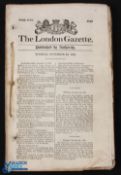 Shropshire - Shrewsbury, Ironbridge & Bridgnorth Railway 1852 - To London Gazette, Tuesday, Nov 23