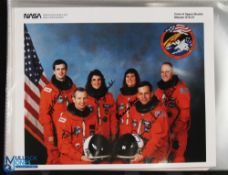 NASA - Shuttle Missions fine set of approx. 48 colour 8x10 photographs showing the crews of Space