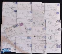 Australia And New Zealand 19th c - a fine series of approx. 60 autograph letters written from