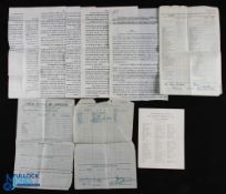 WWII - Escape from The German Invasion of Greece - remarkable typescript prepared by Lt Col W J