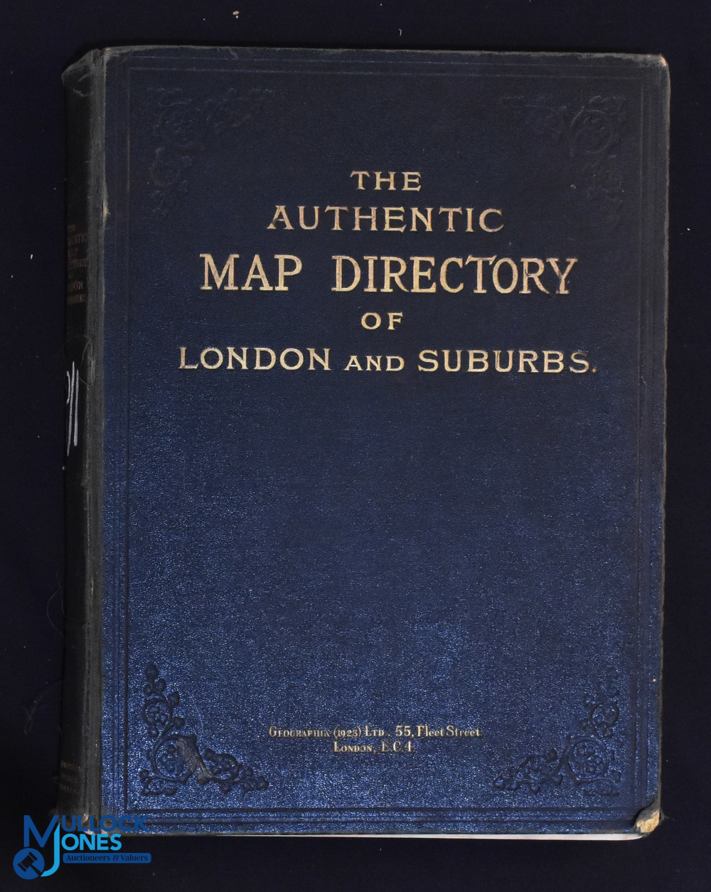 London -The Authentic Map Directory of London and Suburbs, produced by Geographia Ltd c1923 -