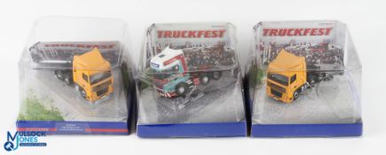 Corgi 1/50 Scale Truckfest Diecasts (3) - CC13218 DAF XF space cab Jack Richards & Son Ltd,