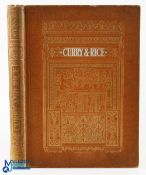 India: Forty Plates or the Curry & Rice by George Francklin Atkinson- 1911- A large 86 page book