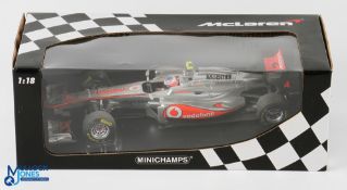 Jenson Button 2011 Vodafone McLaren Mercedes MP4-26 Minichamps 1:18 Diecast Model 530 111804 -