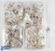 Large quantity of Proud of our NHS National Health Service enamel pin badges all with clasp fixing