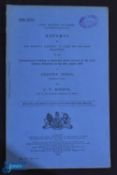 South Wales - Llest Colliery Explosion 1899. Official Report into an explosion of gas on the 18th of