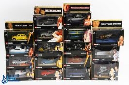 Corgi James Bond 007 Diecast Vehicles, all from the Definitive Bond Collection - a set of 17 with