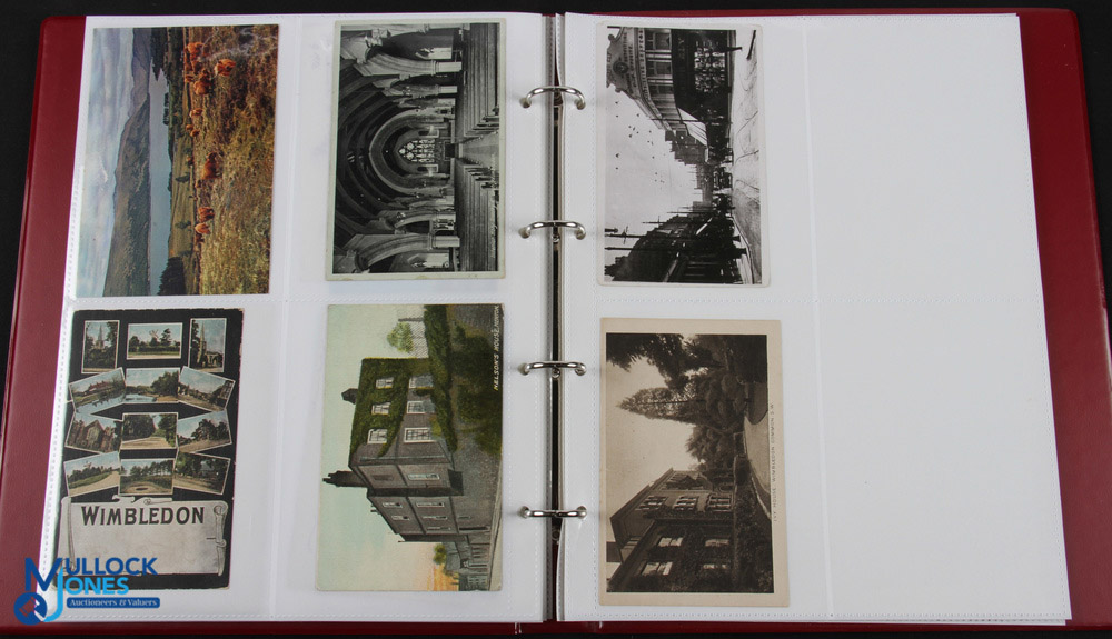 A Collection of Topographical Postcards most are London Wimbledon related, printed and real photo - Image 5 of 5