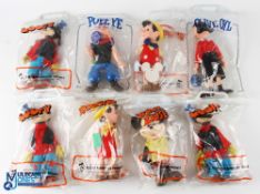 Blue Chip Marketing Product Disney Toys including 3x Goofy, 2x Pinocchio and Micky Mouse, all in