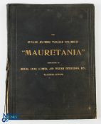 The Cunard Turbine-Driven Quadruple-Screw Atlantic Liner 