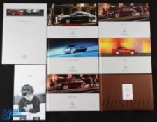 Mercedes-Benz Sales brochures/price lists, all hardback books of the SL 2000, the CL class coupe