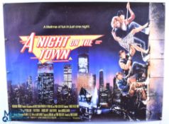 A Night on The Town UK Quad Poster Comedy 1987 40x30