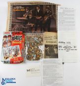 The Beatles Fan Club Letters, Jigsaw, poster, newspaper, a Beatles jigsaw (missing 1 piece), a