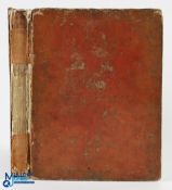 1840-1867 Handwritten Recipe Cookery Book, leather bound notbook,64 pages of recipes and