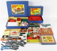 Period Toy Collection, to include Bako building set No.2 & 2X both in VG condition, Fairylite tea