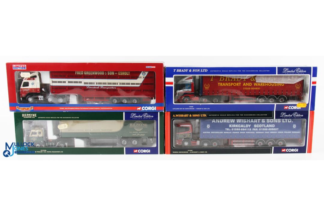 Corgi 1/50 Scale Lorries (4) - CC12428 Volvo FH Houghton Parkhouse 'The Professional' livestock