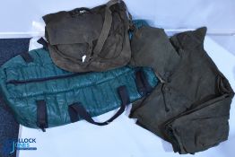 Hardy Alnwick waxed deep wading jacket with hood, size L (44