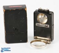 A scarce pool view - The Compleat Anglers Lamp Patent No 285624, oversize lens with folding