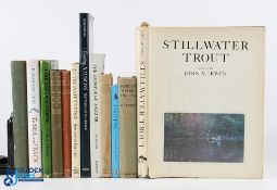 Fishing Book Lot, a selection of period books with titles of: Lake and Lake Fishing 1961, A Man