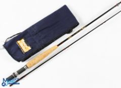 A scarce Bruce & Walker carbon brook trout fly rod from the Fish Eagle Range 7' 2pc line 3/5#,