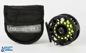 Redington GD 7/8 alloy fly reel with counter balance weight, rear drag, quick release spool, with