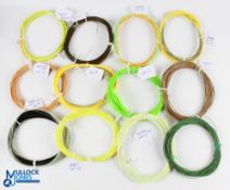 Fly lines, used slightly, as follows: Scientific Anglers WF8 /F. Airflo Ridge WF5 /F. Snowbee WF4 /F