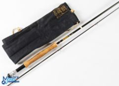 Hardy Alnwick graphite trout fly rod 9' 2pc line 5/6#, alloy uplocking reel seat and collar, MCB,