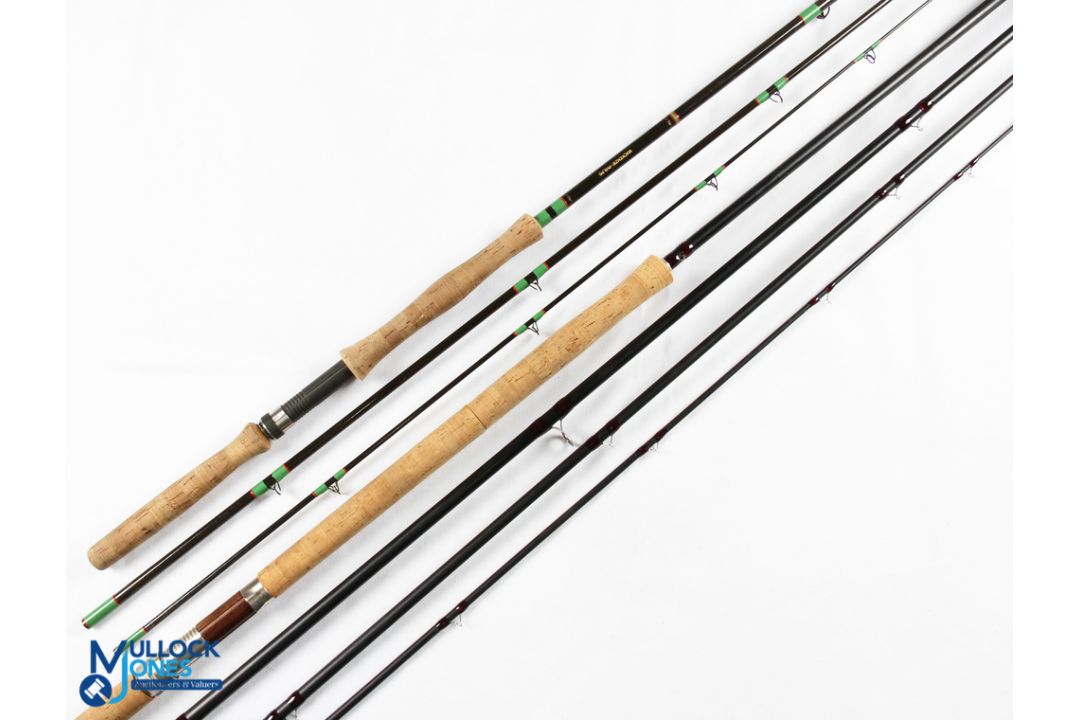 Mackenzie - Philips Carbon trout fly rod 10ft 6in 3 piece line 4/9# detachable fighting butt, fuji - Image 1 of 2