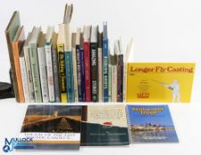 Fishing Book Collection, to include: The Habits Of Rivers Red Leeson 1994, Advanced Fly Casting