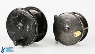 2x C Farlow Salmon reels - features a 4.5