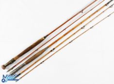 Unnamed split cane trout fly rod 8' 6